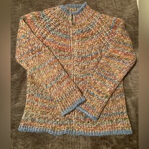 Garnet Hill Full-Zip Women's Sweater